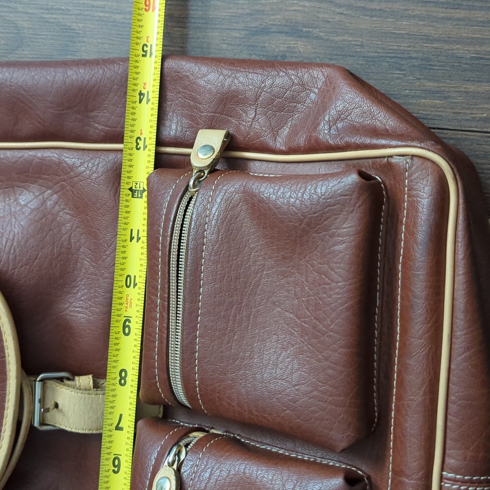 Vintage ACE JAPAN Leather Backpack - Picture 13 of 15